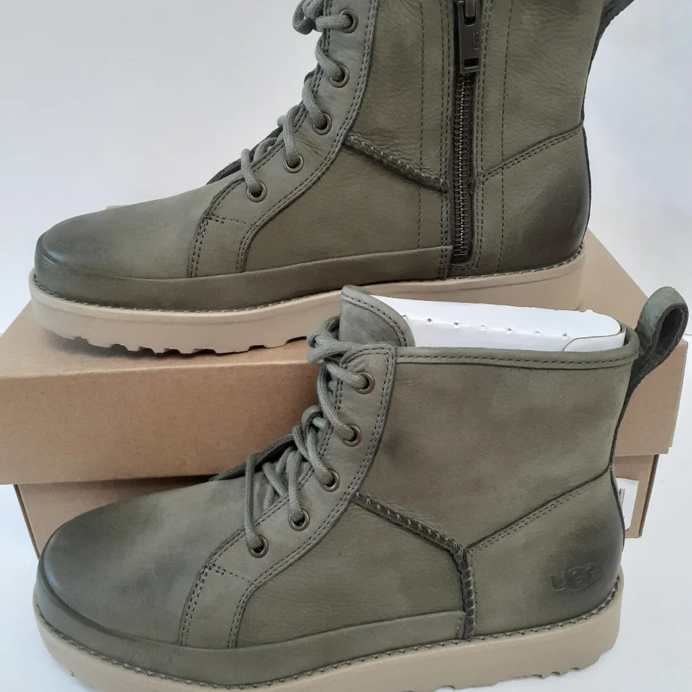 UGG Deconstructed Lace Boots Sz 8 - Picture 3 of 8